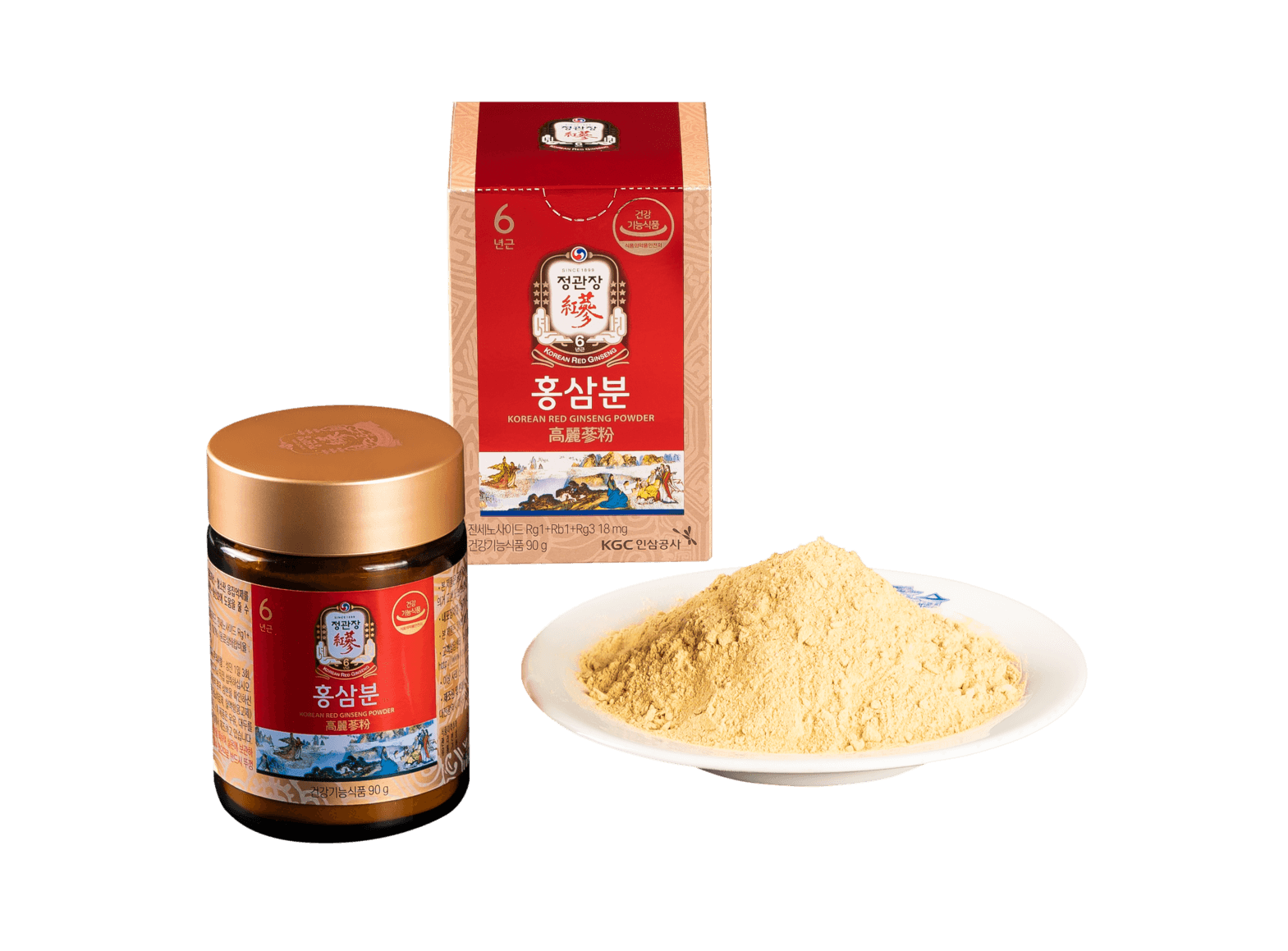 Hàm lượng Ginsenoside Rg1 Rb1 Rg3 đạt 6mg/g trong bột sâm Chính phủ