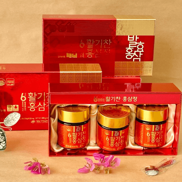 Cao hồng sâm lên men Daedong Korea Ginseng hộp 3 lọ chính hãng