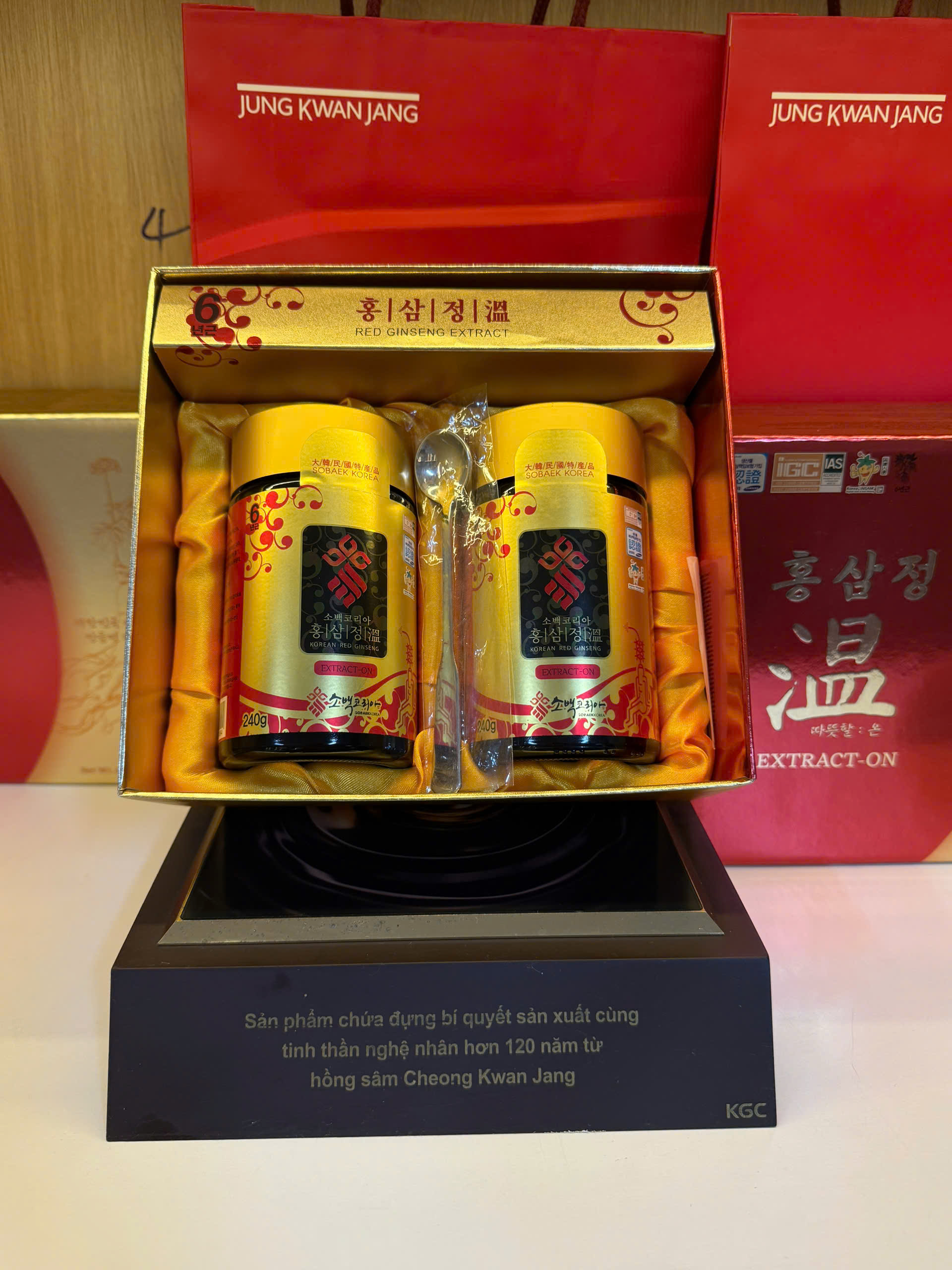 Cao hồng sâm SOBAEK hỗ trợ hệ hô hấp và tăng cường miễn dịch