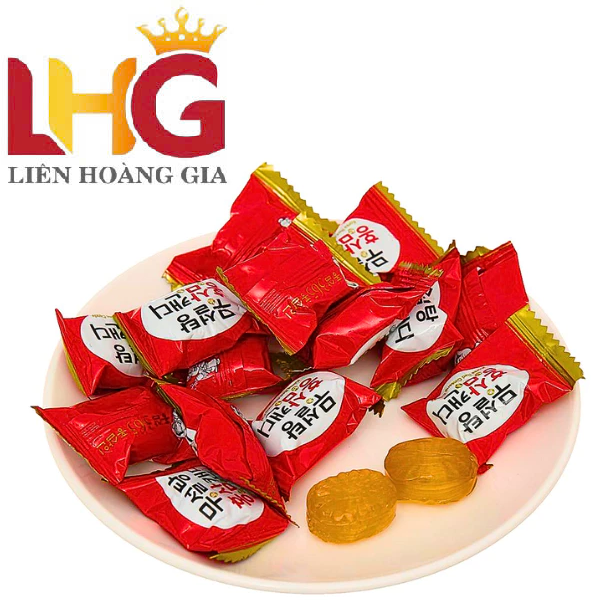 Cận cảnh viên kẹo hồng sâm 365 thơm ngát tinh chất sâm