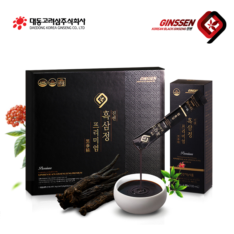 Nước hắc sâm Daedong Ginssen Black Ginseng Jung Premium chính hãng