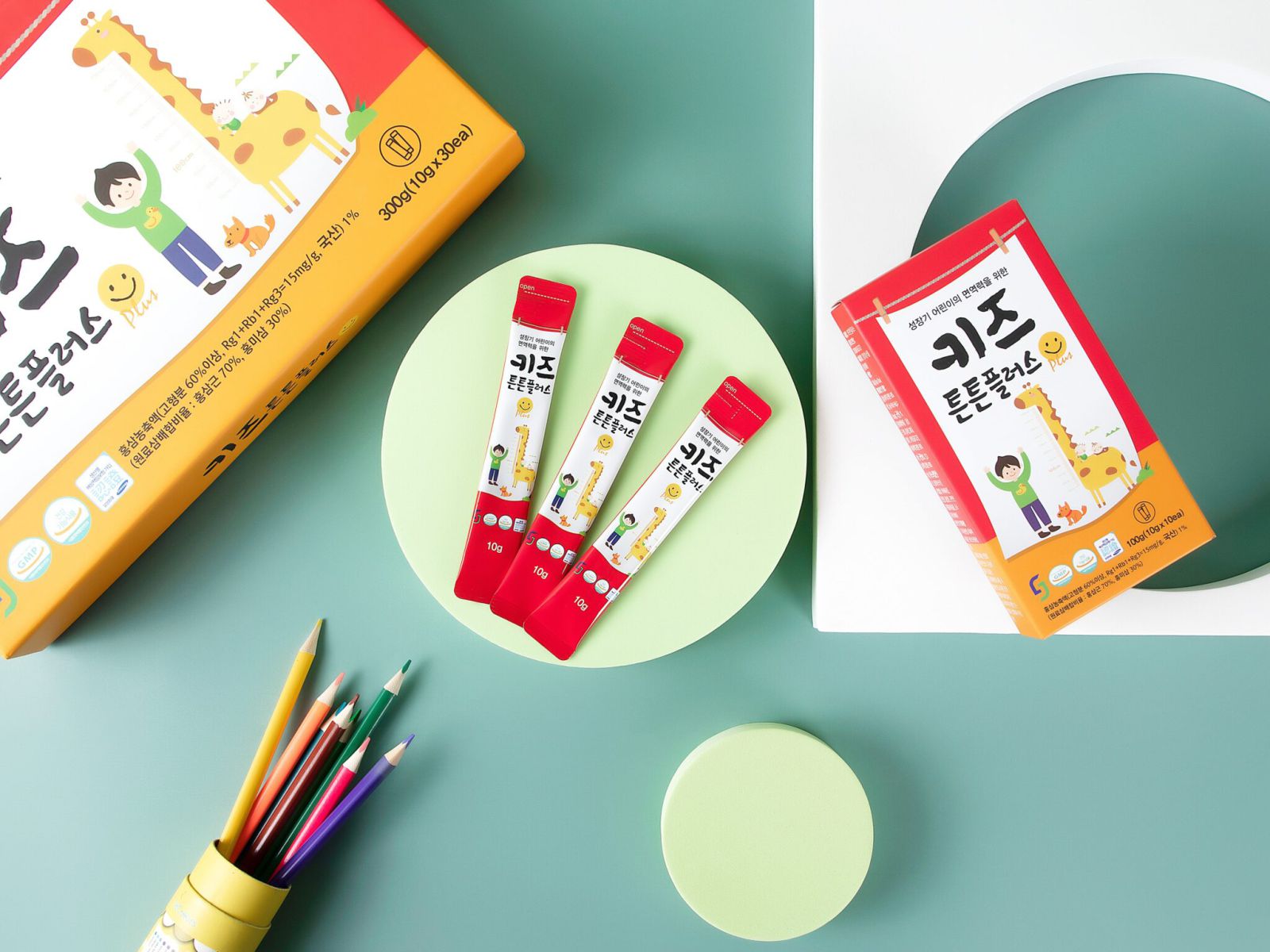 Hộp Nước hồng sâm Baby Daesan Hàn Quốc 30 gói cho bé.