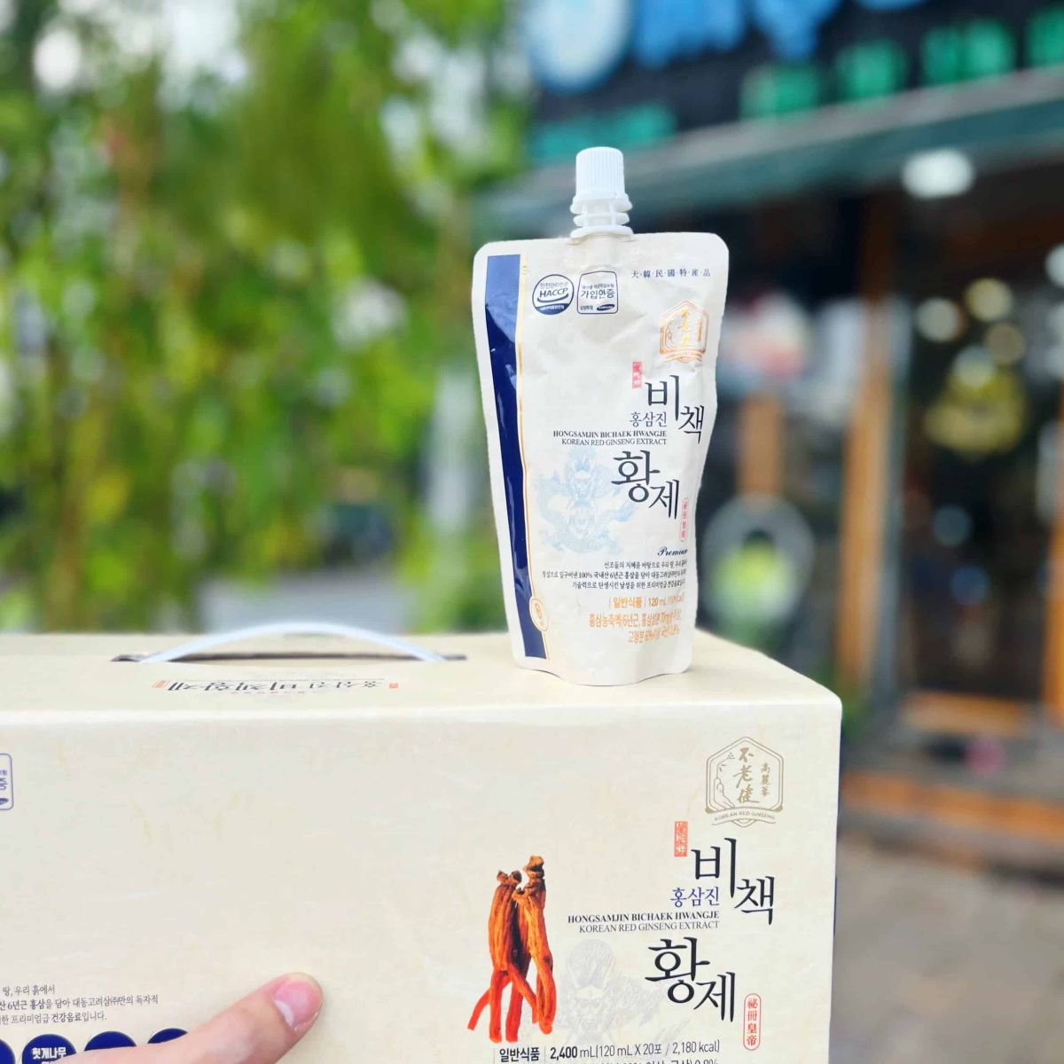 Nước hồng sâm nam giới Daedong Hàn Quốc hộp 20 gói 120ml