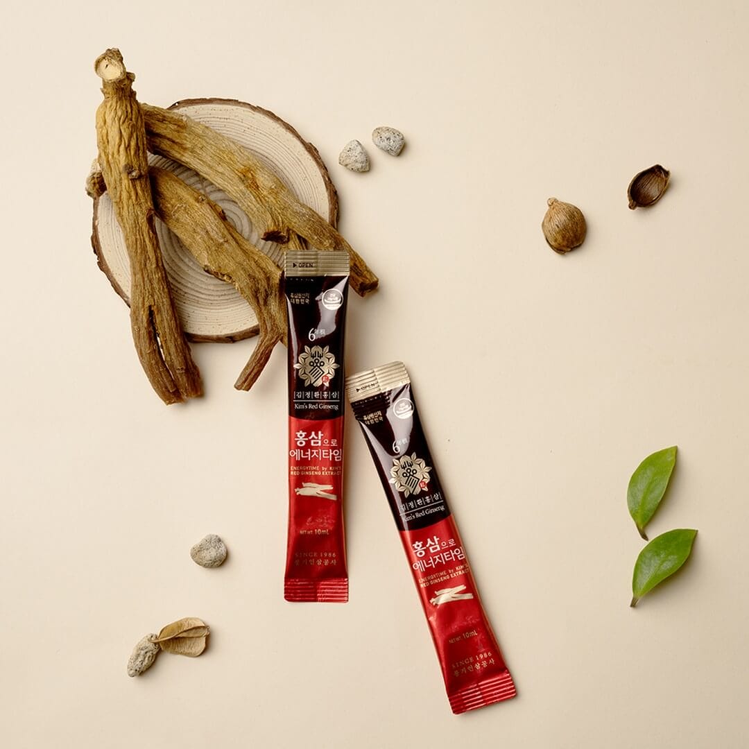 Thành phần tinh chất hồng sâm 6 năm tuổi trong Energy Time