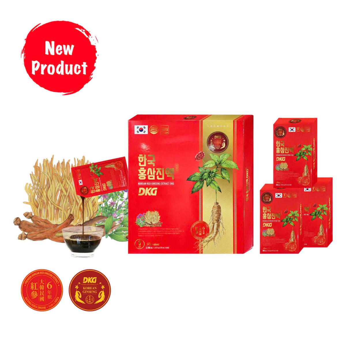 Nước hồng sâm DKG chính hãng Hàn Quốc