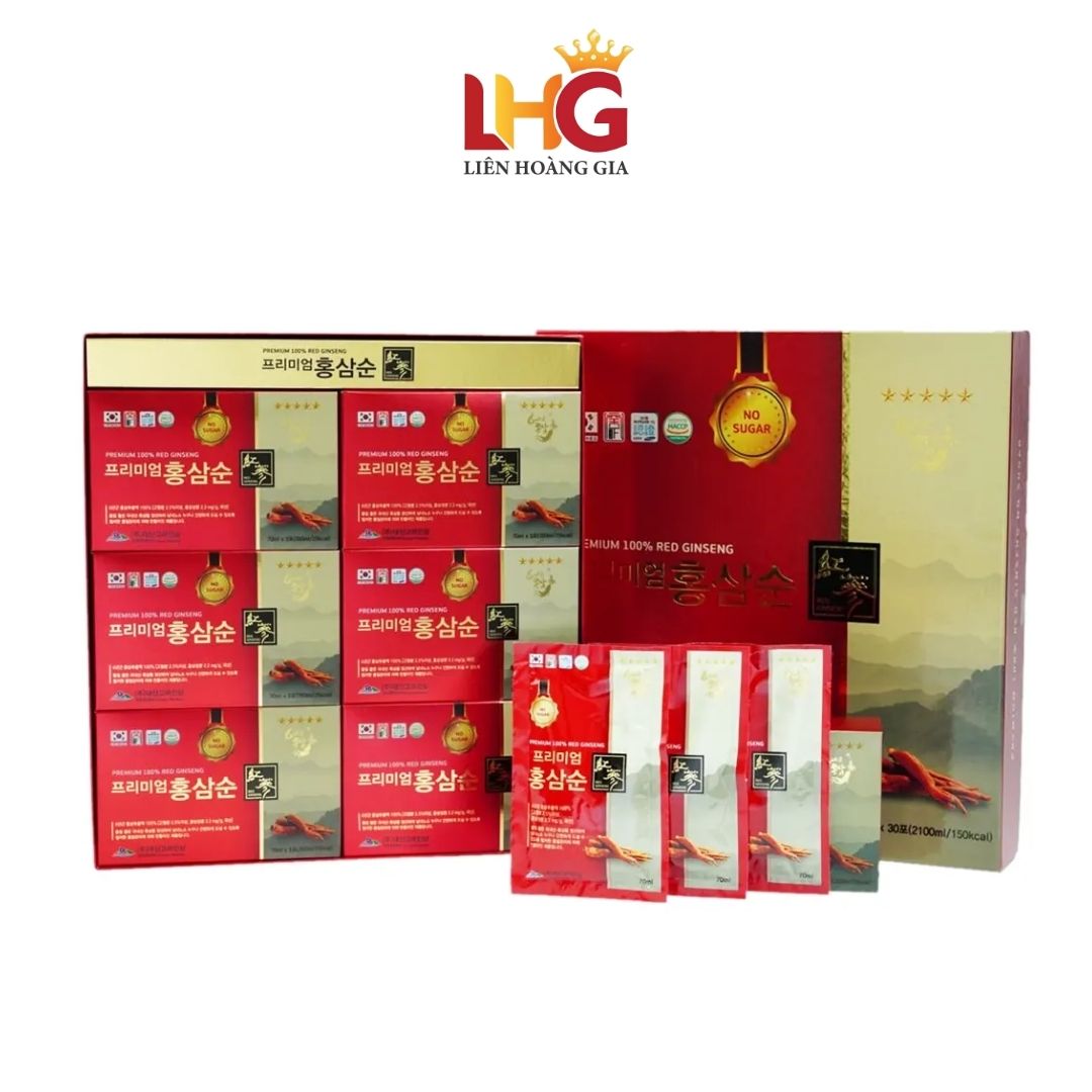 Nước hồng sâm không đường Daesan chính hãng Hàn Quốc