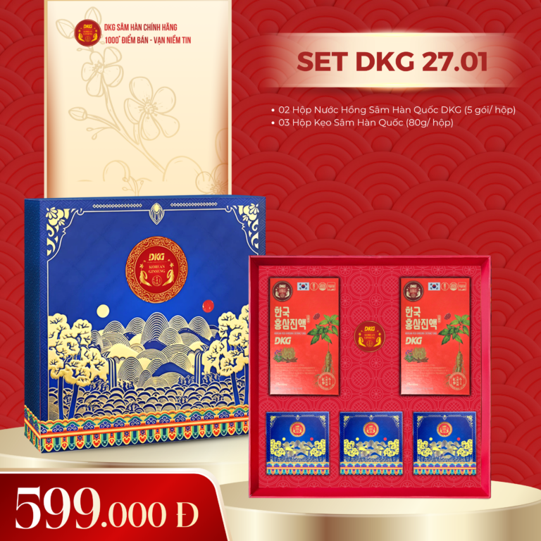 Quà tết sức khỏe Set DKG.01 tối ưu