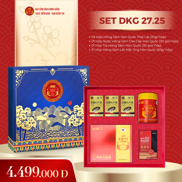 Hộp quà tết bách niên thịnh vượng DKG.25