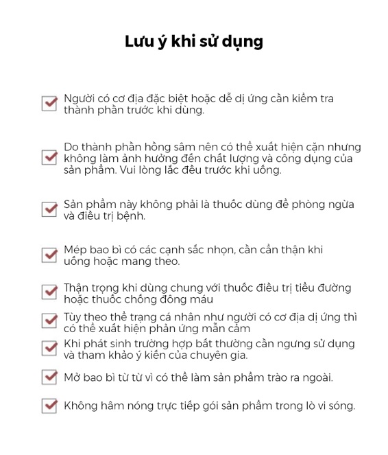 Hướng dẫn cách dùng sâm gói KGC Everytime Balance đạt hiệu quả tốt nhất