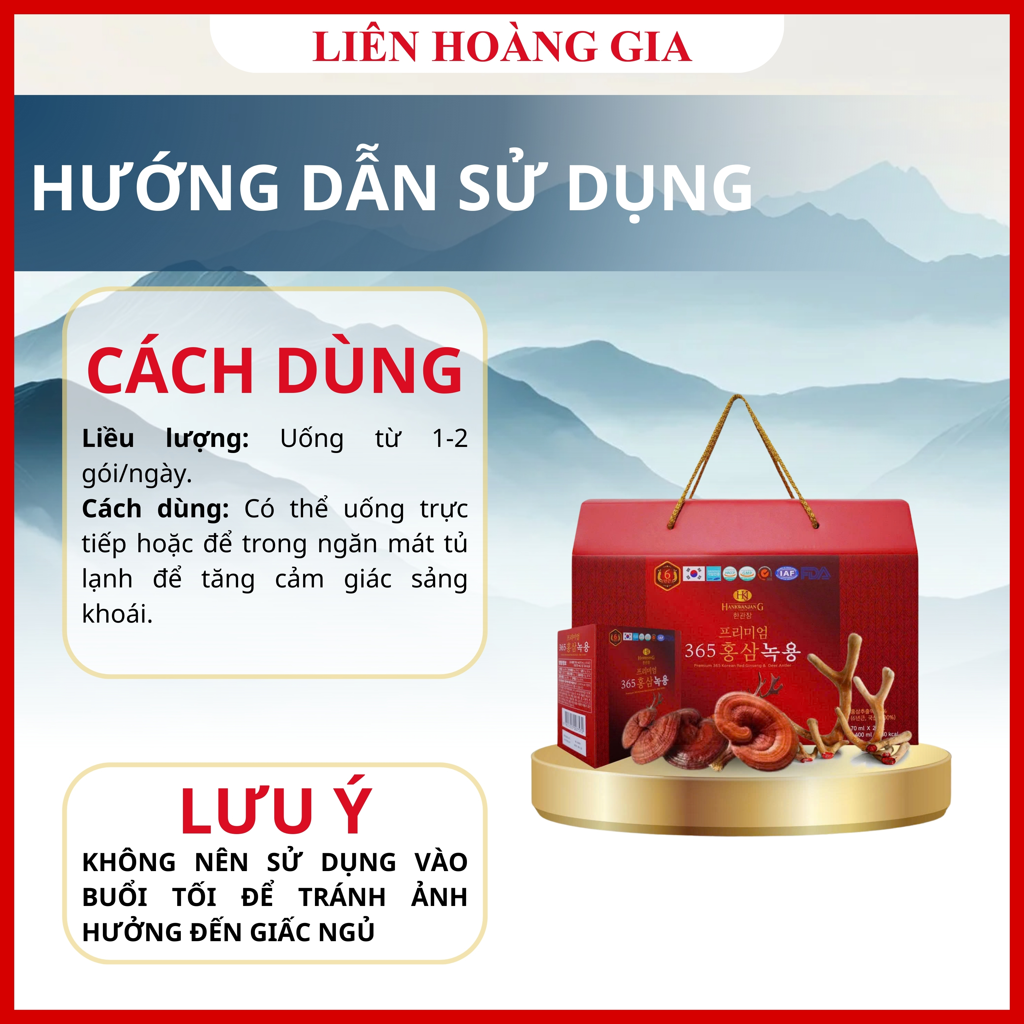 Hướng dẫn cách dùng Hankwanjang 365 đúng cách để đạt hiệu quả cao nhất