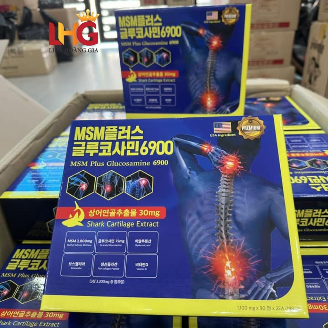 Công dụng hỗ trợ điều trị đau khớp của MSM Plus 6900