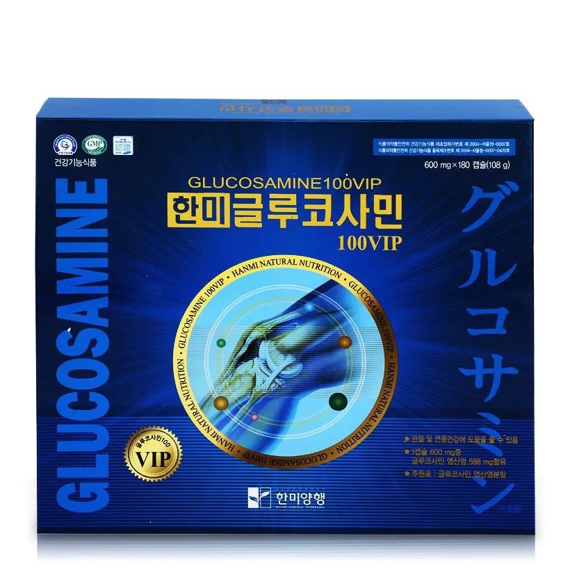 Viên bổ khớp Glucosamine 100 Vip Hanmi Hàn Quốc chính hãng 180 viên