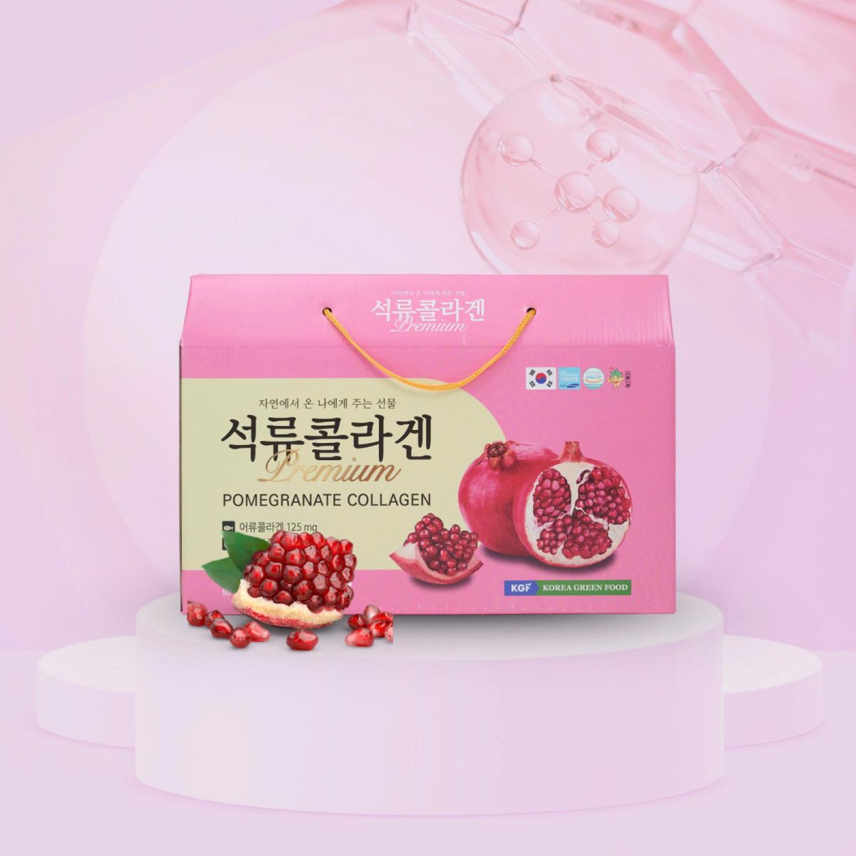 Nước Collagen Lựu Premium và khả năng chống lão hóa tầng sâu cho da