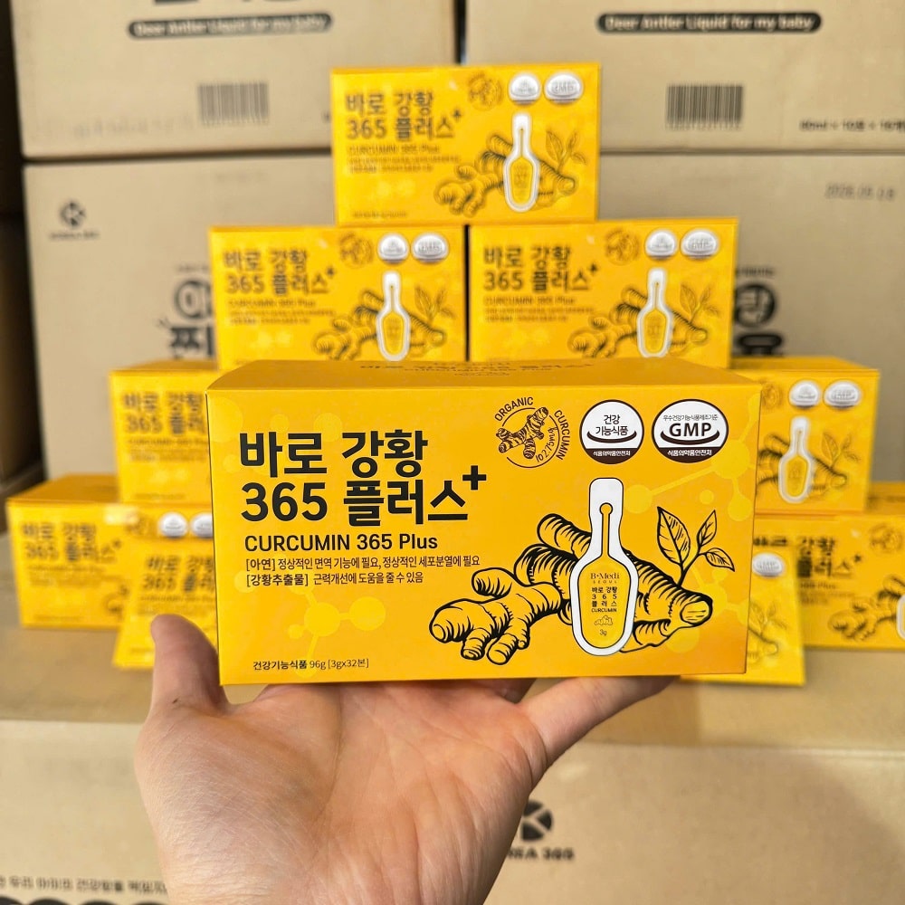 Công nghệ nano curcumin 365 plus giúp hấp thụ nhanh và hiệu quả