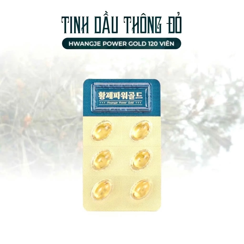 Hơn 5000 hợp chất hữu cơ quý hiếm trong mỗi viên Hwangje Power Gold