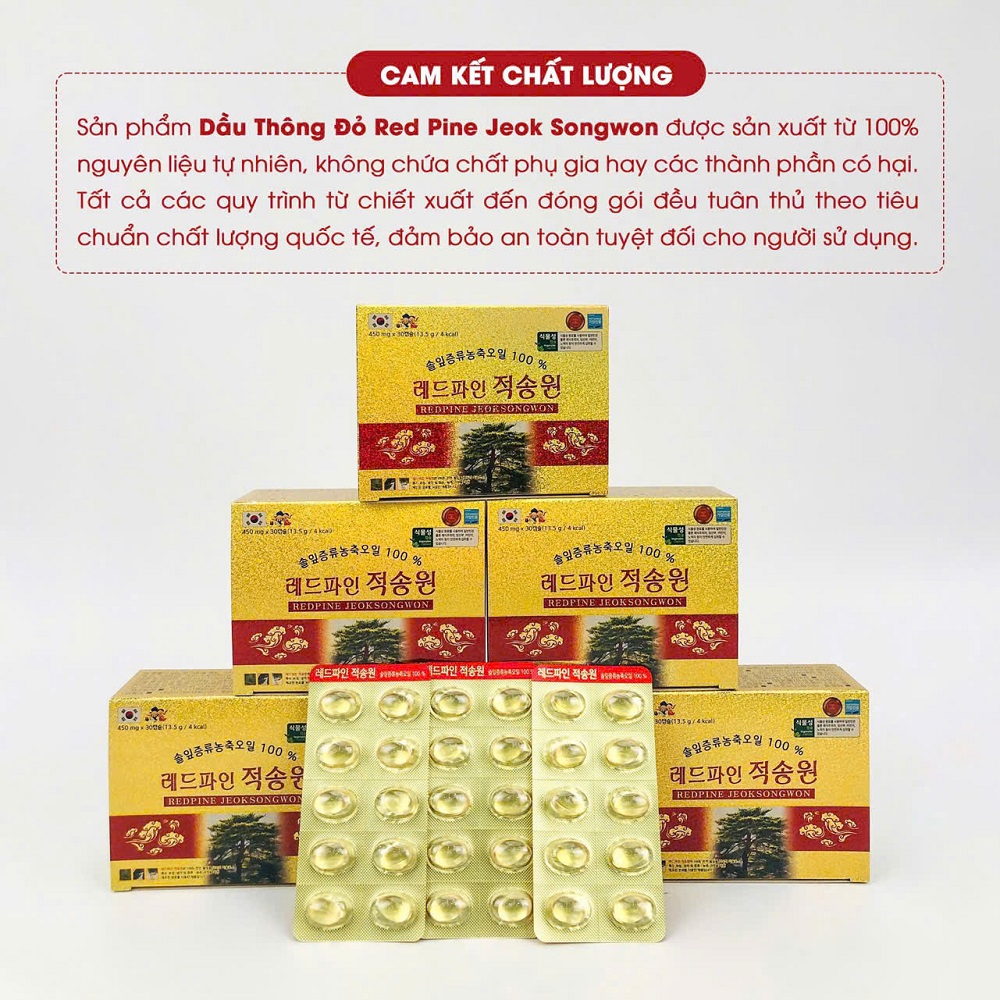 Sản phẩm Tinh dầu thông đỏ do OTWO Bio Co., Ltd. sản xuất