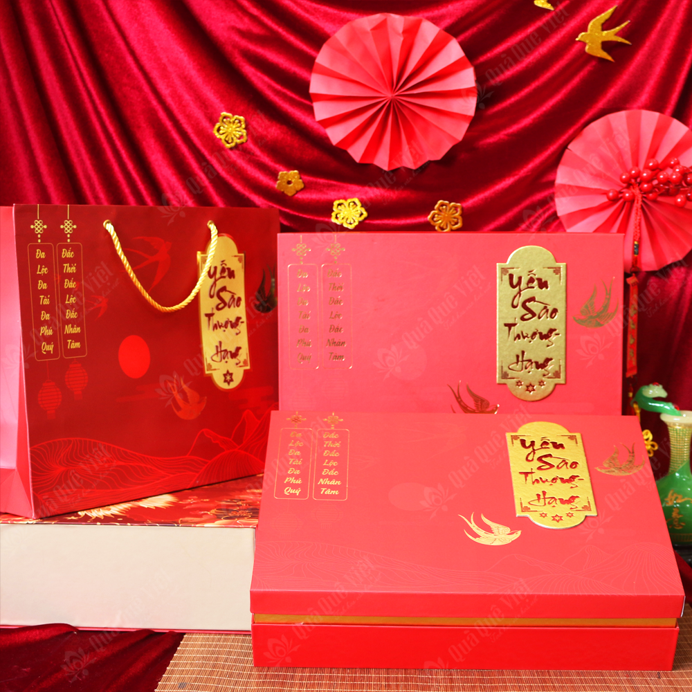 Hộp quà yến 100gram Nha Trang Khánh Hòa sang trọng và ý nghĩa